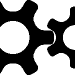 Free gear machine mesh vector